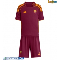 Maglie da calcio AS Roma Prima Maglia Bambino 2025-26 Manica Corta + Pantaloni corti)